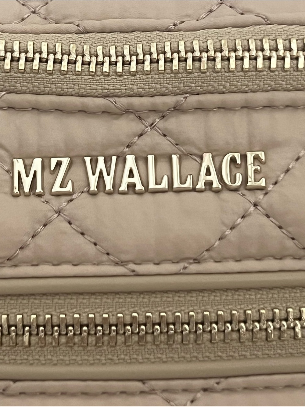 MZ Wallace Small Crosby Crossbody Sling Bag Buff (NWT) - Picture 6 of 11